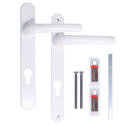 HOPPE Tokyo 92mm Door Furniture 230mm Backplate With 203mm Screw Centres