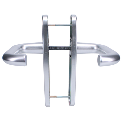 HOPPE Paris 72PZ Euro Profile Lever Handle On Short Backplate 138S/2600