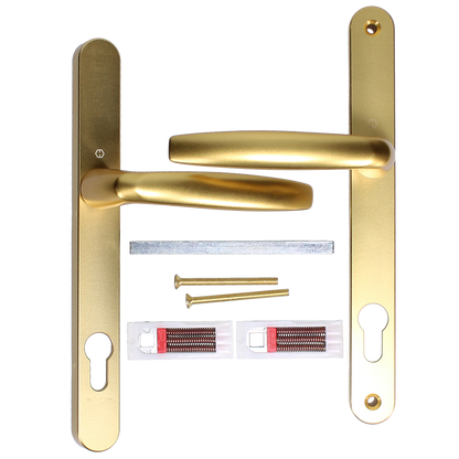 HOPPE Atlanta 92PZ Euro Profile Lever/Lever Handle On 26mm Narrow Backplate 1530/3623N