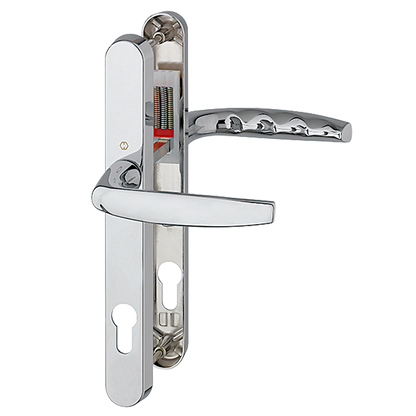 HOPPE Atlanta 92PZ Euro Profile Lever/Lever Handle On 30mm Narrow Backplate M1530M/3841N