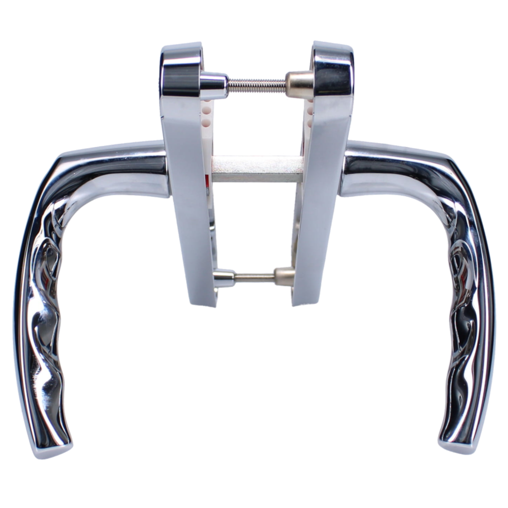 HOPPE Atlanta 92PZ Euro Profile Lever/Lever Handle On 30mm Narrow Backplate M1530M/3841N