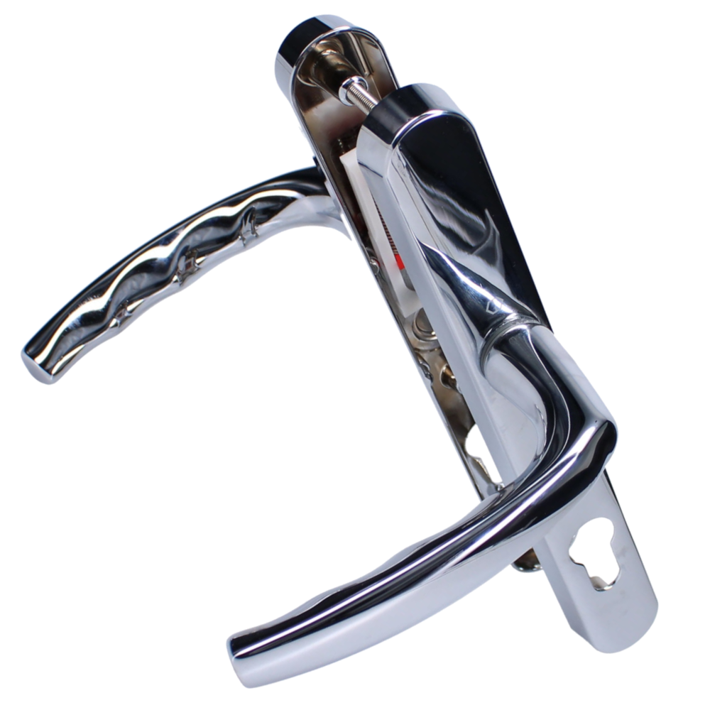 HOPPE Atlanta 92PZ Euro Profile Lever/Lever Handle On 30mm Narrow Backplate M1530M/3841N