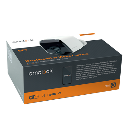 Amalock CAM200A Wireless Wi-Fi Video Camera