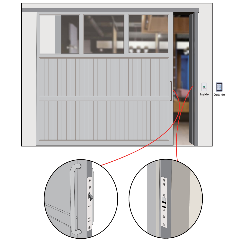 ICS GK1900 Series Electric Strike 12/24VDC Fail Secure