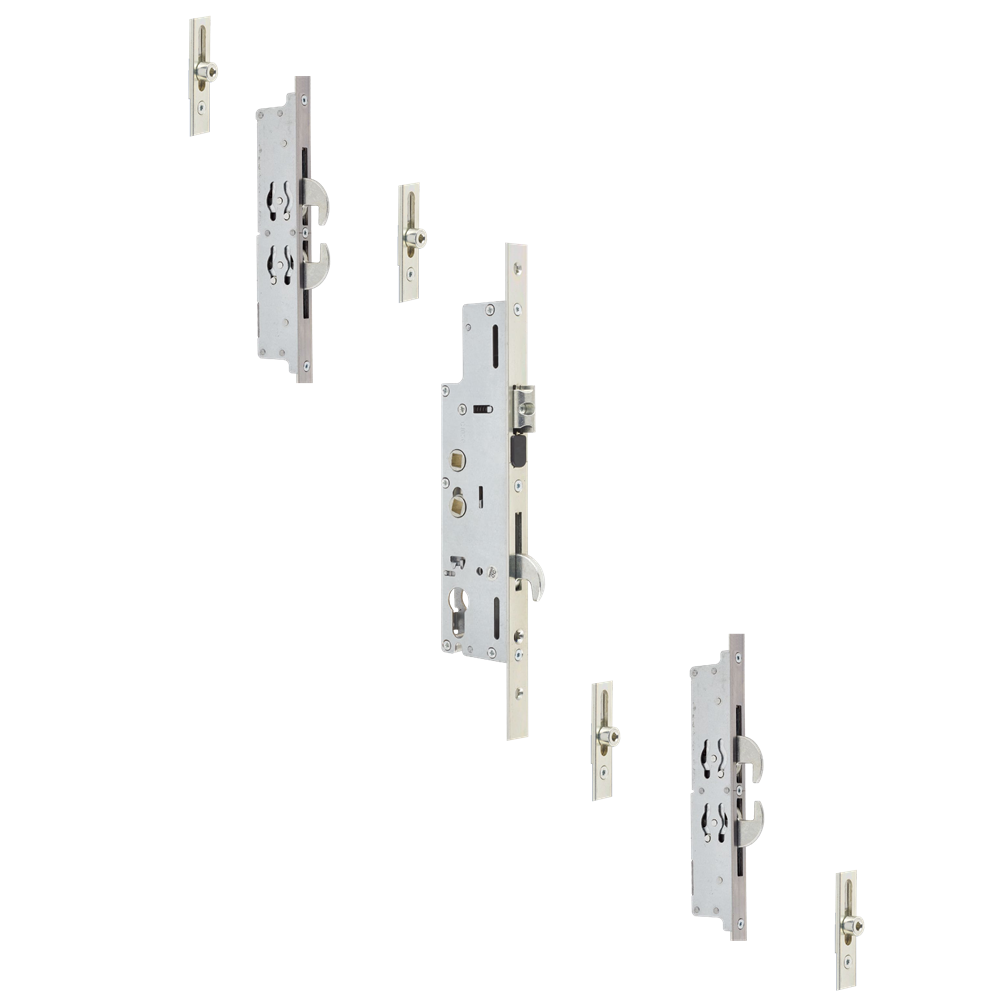 INGENIOUS 1014 Lever Operated Latch & Hookbolt - 4 Hook 4 Roller