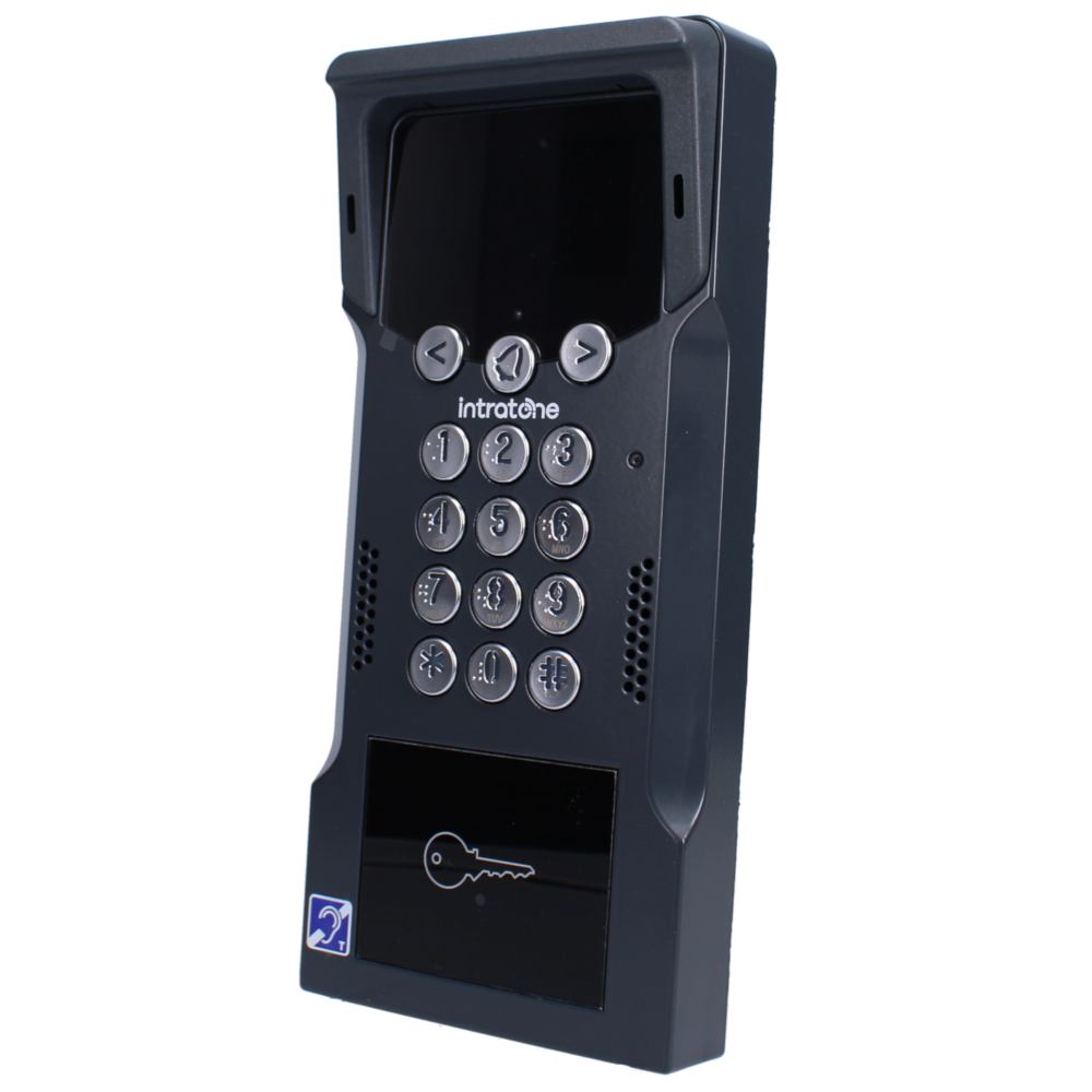 INTRATONE SC05 Only One Integrated Video, Keypad & Proximity Intercom 1- 10 Dwellings With 20 Fobs & 15 Years Data