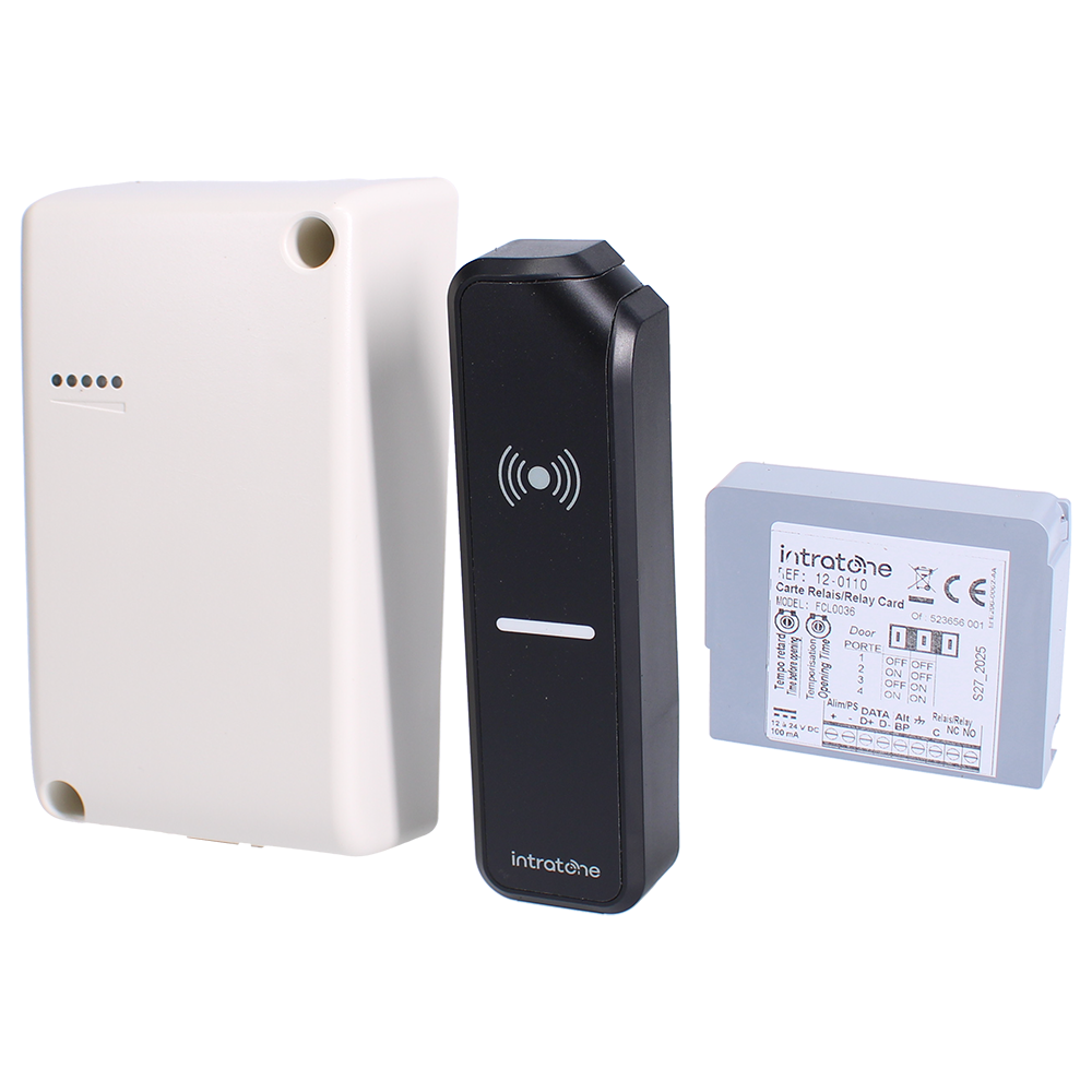 INTRATONE Intrabox Slim Proximity Reader (04-0113), Relay Card (12-0110) & GPRS Transmission Module With Unlimited Data For 10 Years