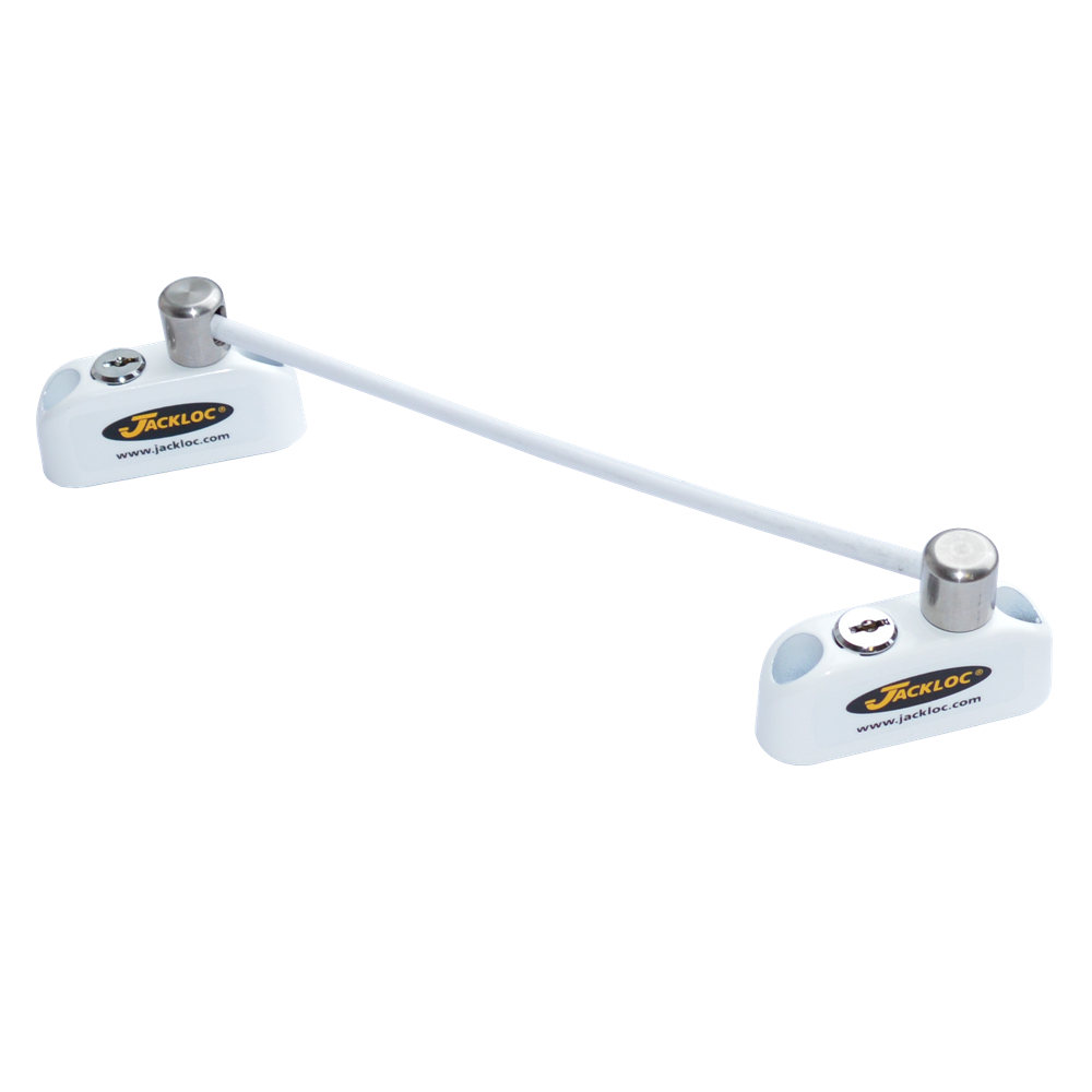 JACKLOC Pro-5 Duo Lockable Double Bullet Window Restrictor