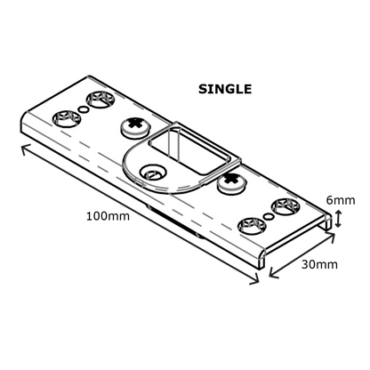 KENRICK Excalibur Adjustable Shootbolt Keep