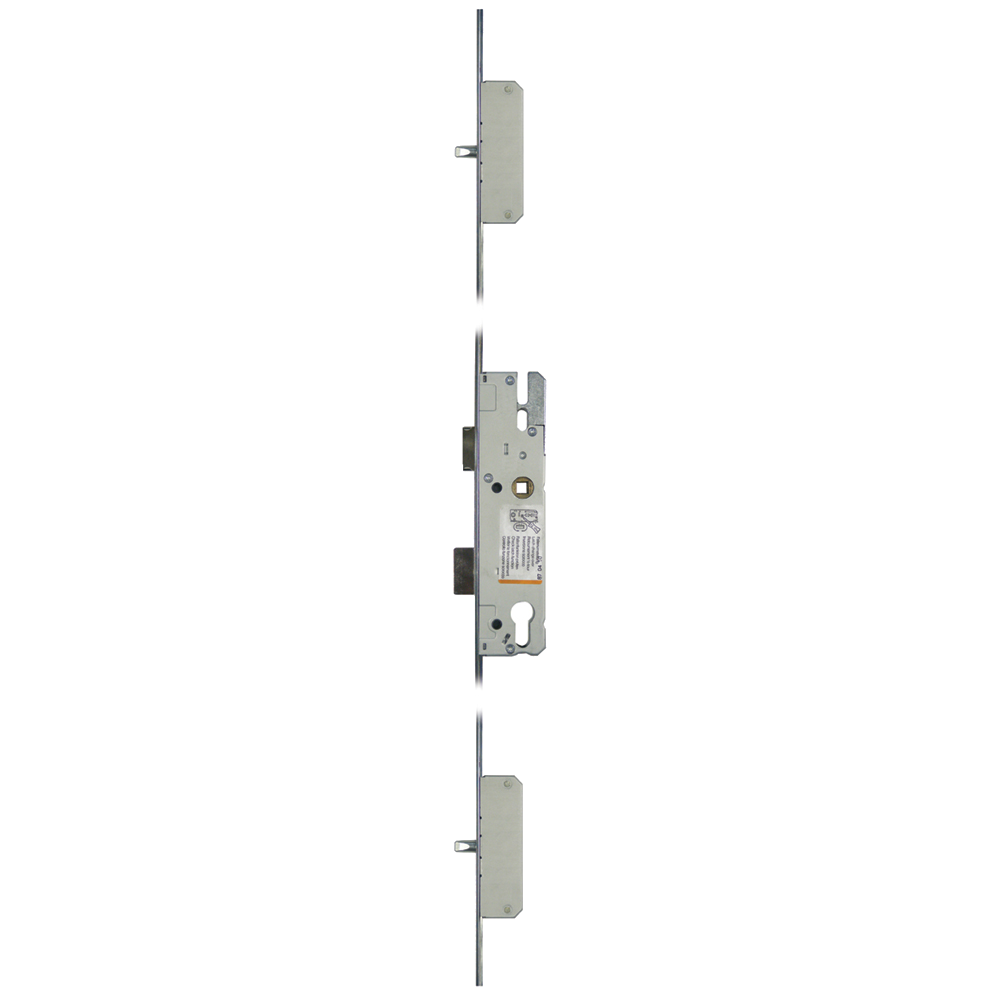 KFV Lever Operated Latch & Deadbolt Short Version - 2 Round Bolt
