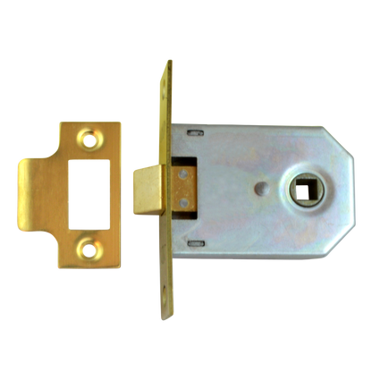 UNION 2642 Mortice Latch 75mm - Polished Brass