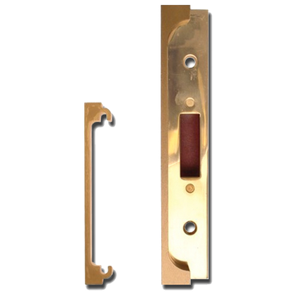 UNION 2988 Rebate To Suit 2101 Deadlocks 13mm Pro - Polished Lacquered Brass