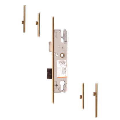 KFV Lever Operated Latch & Deadbolt - 4 Roller 35/92 16mm Faceplate