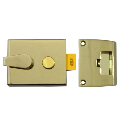 UNION 1026, 1027 & 1028 Non-Deadlocking Nightlatch 1028 60mm Case Only - Electro Brass