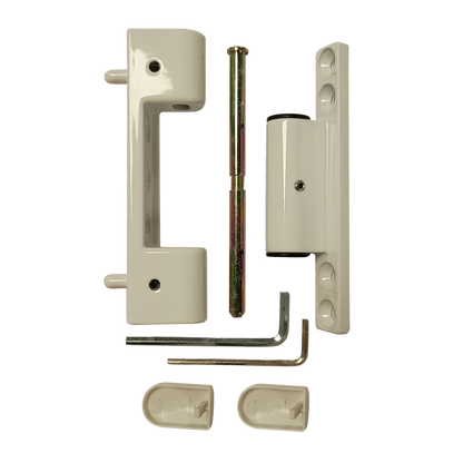FAB & FIX DHSWH UPVC Door Hinge 5° - White