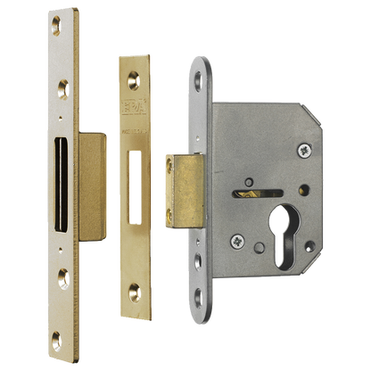 ERA 225 & 325 Euro Viscount Deadcase 64mm - Polished Brass