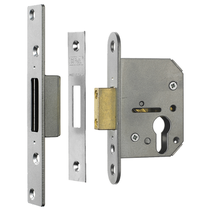 ERA 225 & 325 Euro Viscount Deadcase 64mm - Satin Chrome