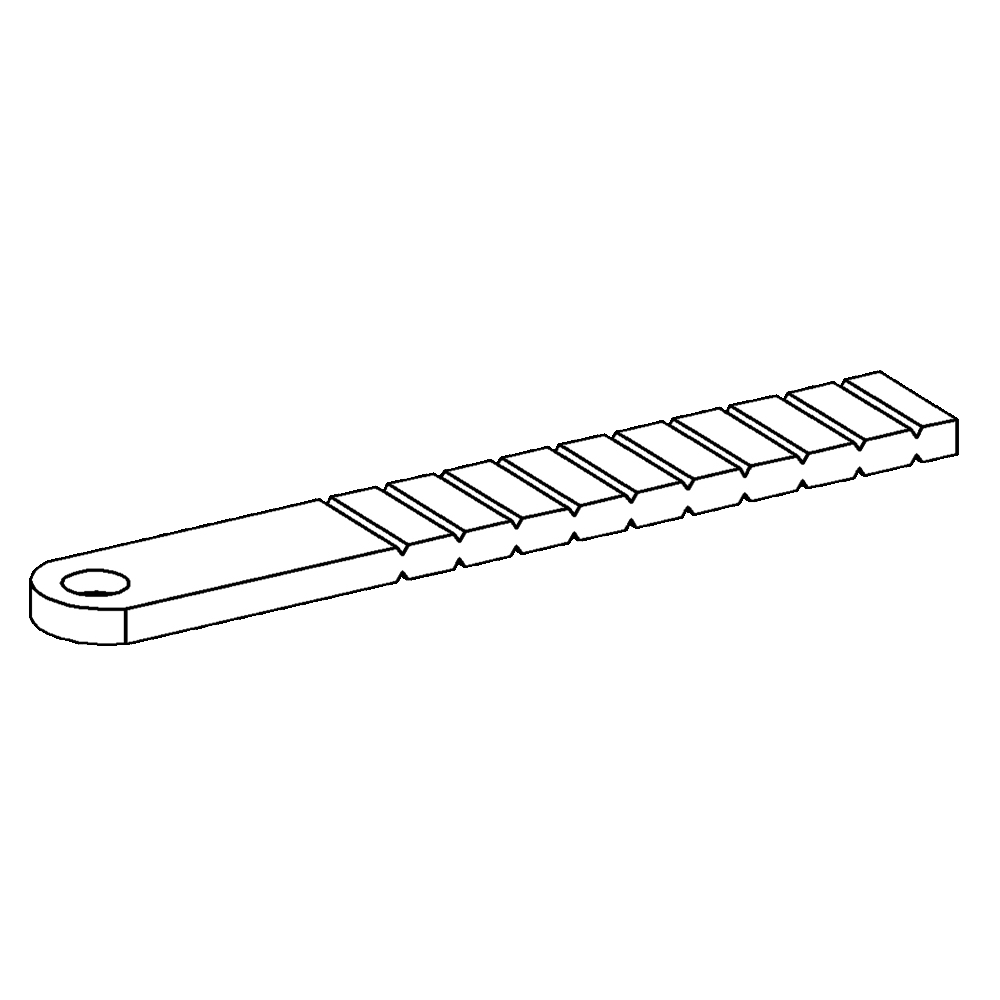 EVVA AZG Tail Bar 80mm No 43161705