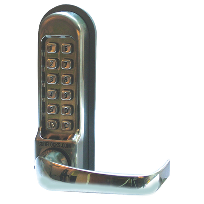CODELOCKS CL505 Digital Lock No Latch CL505 With Passage Set - Stainless Steel