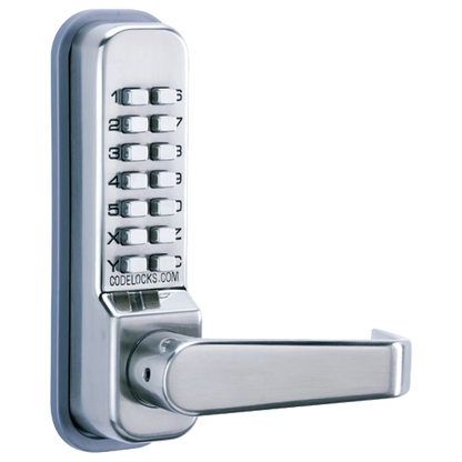 CODELOCKS CL425 Digital Lock With Mortice Lock CL425 SS - Stainless Steel