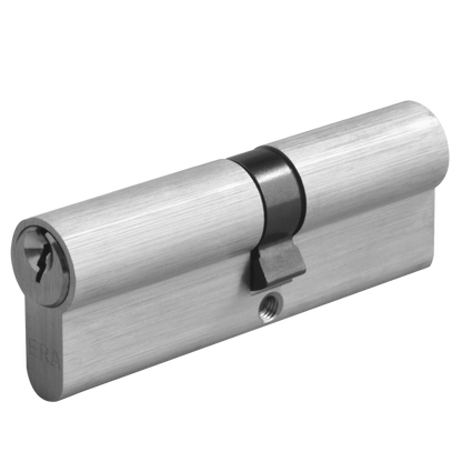 ERA 6-Pin Euro Double Cylinder 100mm 50/50 45/10/45 Keyed To Differ - Satin Chrome