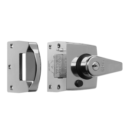 ERA 1830 & 1930 Auto Deadlocking Nightlatch 40mm Display - Satin Chrome
