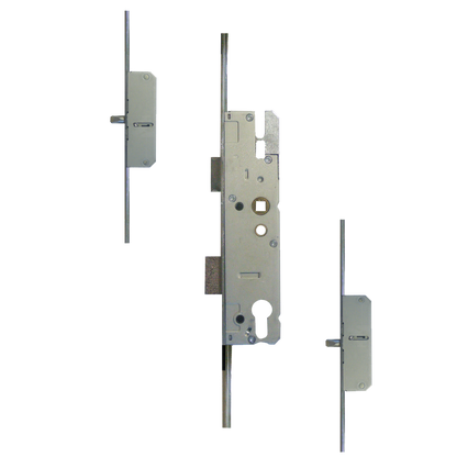 KFV Lever Operated Latch & Deadbolt Long Version - 2 Round Bolt 35/9216mm Faceplate