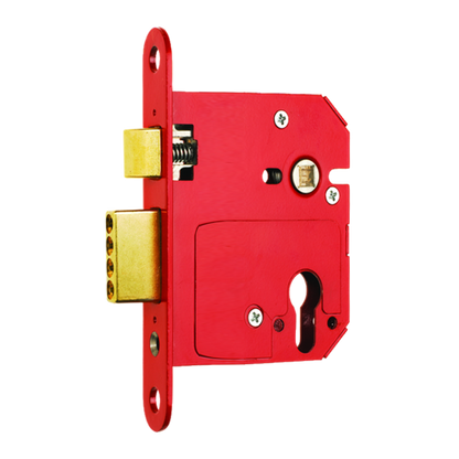ERA 264 & 364 Fortress BS Euro Sashlock With Cylinder 76mm Keyed To Differ - Polished Brass