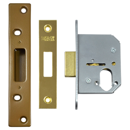 ERA 223 & 323 Oval Deadcase 64mm - Polished Brass