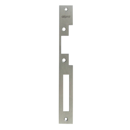 ALPRO AL110 Series Sash Lock Faceplate Euro - Stainless Steel