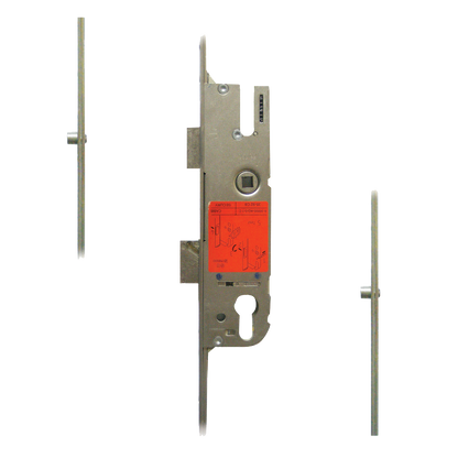 GU Secury Lever Operated Latch & Deadbolt Attachment For Shootbolts - 2 Roller 35/92