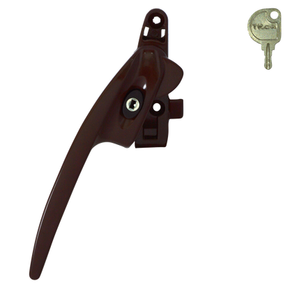 TITON Select Cockspur Handle Left Handed - Brown