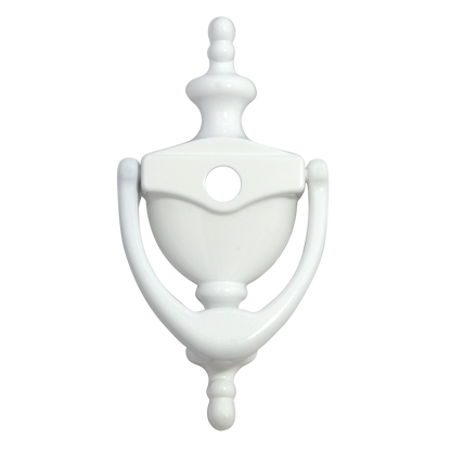 AVOCET Door Knocker Cut For Viewer White