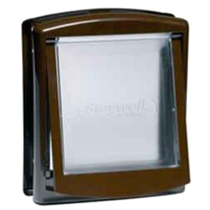 STAYWELL Pet Door 700 Series Cat Flap 198mm X 236mm - Brown
