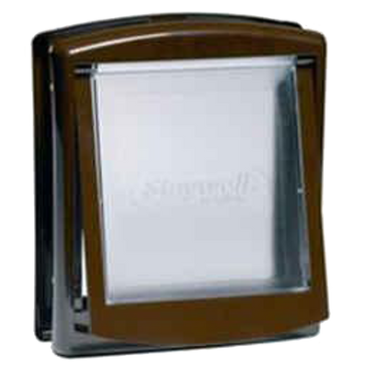 STAYWELL Pet Door 700 Series Cat Flap 294mm X 352mm - Brown