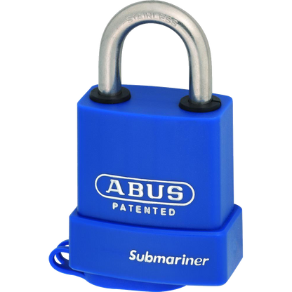 ABUS 83WPIB Series Marine Brass Open Stainless Steel Shackle Padlock 56.5mm Keyed To Differ 83WPIB/53 Pro - Brass