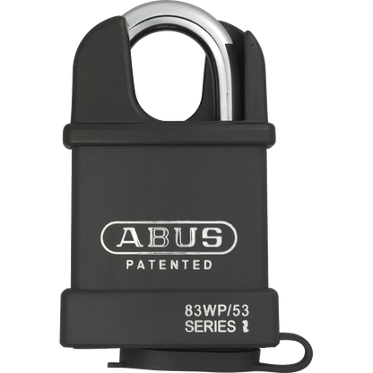ABUS 83WP Series Weatherproof Steel Closed Shackle Padlock 56.5mm Keyed To Differ 83WPCS/53 Pro - Hardened Steel