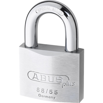 ABUS 88 Series Plus Rekeyable Brass Open Shackle Padlock 55mm Keyed to Differ 88RK/55 - Brass