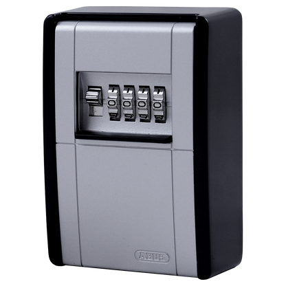 ABUS 787 Key Garage Wall Mounted Key Safe 115mm x 80mm x 43mm 787 - Black & Silver