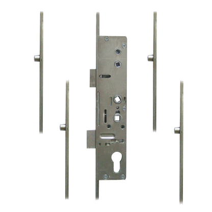 LOCKMASTER Lever Operated Latch & Deadbolt Single Spindle - 4 Roller 35/92-62