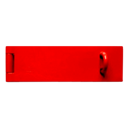 MORGAN ACS150 Hasp & Staple To Suit ACL Padlock ACL150 Hasp & Staple - Red (Powder Coated)