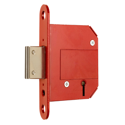 ERA Fortress 261 & 361 BS 5 Lever Deadlock 64mm Keyed To Differ Display - Satin Chrome