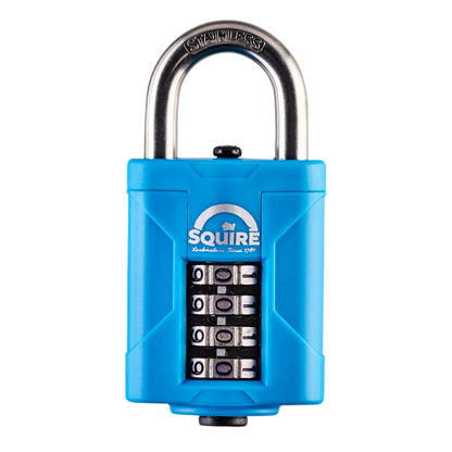 SQUIRE CP40S & CP50S All-Weather Combination Padlock 50mm Pro - Stainless Steel