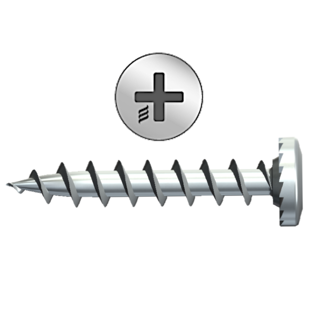 Sharp Point Screwdriver RAPIERSTAR Sharp Point Screws With Shallow Pan Head For Non-Reinforced ...