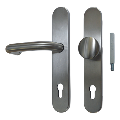 GU BKS Rondo Lever/Knob Door Furniture B-72220-60-0-8 - Satin Stainless Steel