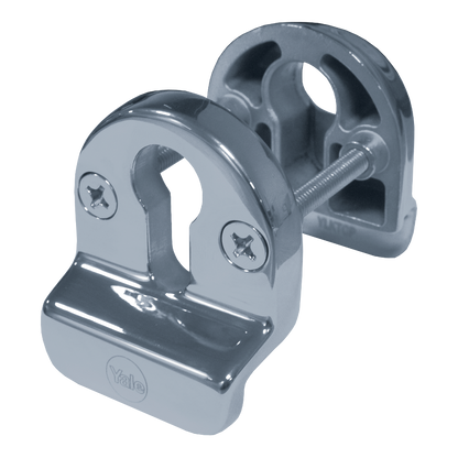 YALE High Security Cylinder Pull To Suit Lockmaster KeyTurn Polished Chrome