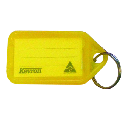 KEVRON ID30 Giant Tags Bag of 25 x 25 - Yellow