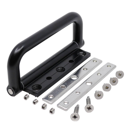 DEBAR Pull Hinge To Suit Visofold 1000 Open In - Black