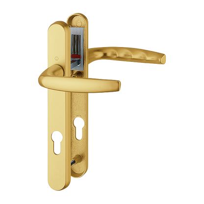 HOPPE Atlanta UPVC Lever Door Furniture 1530/3831N 92mm Centres - Gold