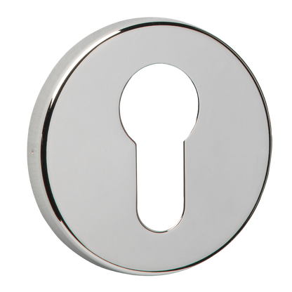 URFIC Easy Click Euro Escutcheon Stainless Steel Effect
